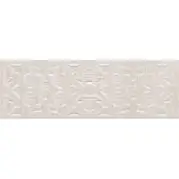 Бордюр K941361 Deja Vu Damask Border White Matt 10x30 Vitra
