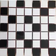 Мозаика Ceramika Konskie Retro Michelle Mix White/Black 20x20
