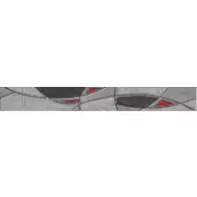Бордюр Azori Pandora Grey Charm 7,5x63