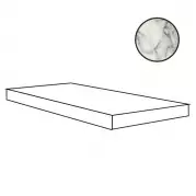 Ступень Casa Dolce Casa Stones and More 2.0 Arabescato White Matte Angolo Gradino Dx 33x120 756759