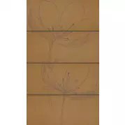 Панно Viva Ceramica Gotha Dream B Kaki 4 шт 25x60 255d4re