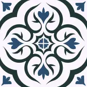 Керамогранит Halcon Ceramicas Hidraulicos Harrogate White 33.3x33.3