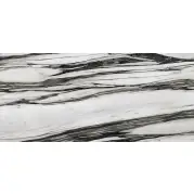 Керамогранит Floor Gres B and W Marble Fall High Glossy 6mm Ret 120x240 765548