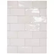 Плитка Equipe Manacor Manacor White 7.5x15 настенная 26909