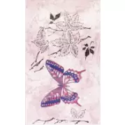 Декор Сокол Баттерфляй Бабочка Розовая 1 20x33
