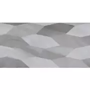Плитка Golden Tile Lazurro Leaves серый Декор 30x60 настенная 3L2251