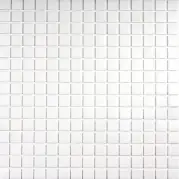 Мозаика Pixmosaic Glass Белая 2x2 32.7x32.7 SIN A20N