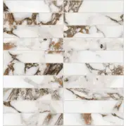 Мозаика Rex Ceramiche Les Bijoux De Rex Breche Capraia Glossy Mosaico 3x15 30x30 767572