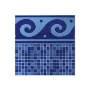 Керамогранит El Molino Indico Olas Azul-Mix 33.3x33.3