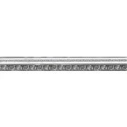 Бордюр El Molino Excelsior Plata-Blanco Moldura 4x30