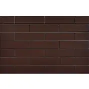 Клинкер Cerrad Brazowa Glazed Facade Brown 6.5x24.5