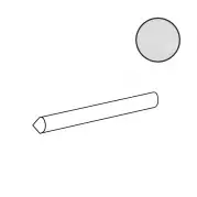 Специальный элемент Equipe Coco Jolly White Matt 1.2x20 27994