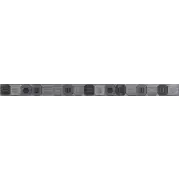 Бордюр Colorker Edda L Pixel Grey 4.5x60.5
