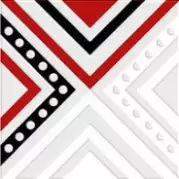 Декор Нефрит Румба Красный 9,9x9,9