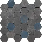 Декор Peronda Grunge Decor Anthracite Hexa Mat As 28.3x29.4 3799527956
