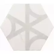 Керамогранит 23103 Carrara Hexagon Flow 17.5х20 Equipe