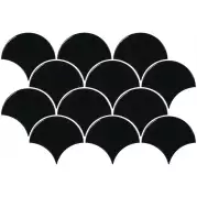 Мозаика 21964 Scale Fan Mosaic Black 30x43 Equipe
