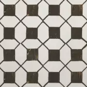Керамогранит Ragno A Mano Bianco Antico Decoro Tappeto 1 20x20 R6NT