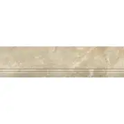Ступень ProGRES Ceramica Magma коричневый светлый, глазурованная граниль 30x120 GNR12030420-G