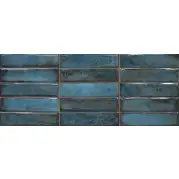 Настенная плитка Montblanc Smart Blue Rg Brillo 20x50 (Cifre Ceramica)