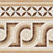 Декор Vives Ceramica Via Appia Cenefa Nola Marron 43.5x43.5