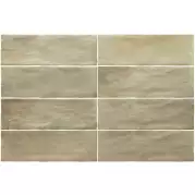 Плитка Equipe Sabbia Weald Green 6.5x20 настенная 31886