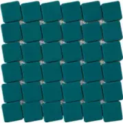 Мозаика Harmony Nuc Turquoise 28x28 стеклянная 20129