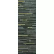 Декор 147-012-14 Wonder Single Anthracite Gold II 30x90 Gemma