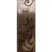 Бордюр Novabell Arte Listello Damasco Brown 9x25 ARWX60K