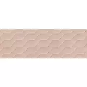 Плитка Ragno Resina Rosa Struttura Bee 3D rett. 40x120 настенная R79P