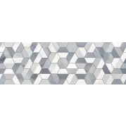 Плитка Ecoceramic Rodas Decor Hex Cold 33.3x100 настенная