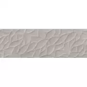 Настенная плитка HIU092D Haiku рельеф серый 25x75 Cersanit