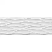 Плитка Polcolorit Cristal Bianco Struktura 24.4x74.4 настенная