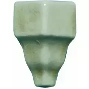 Декоративная вставка Modernista ADMO5351 Angulo Exterior Cornisa Clasica C/C Verde Claro 3.5 x2.7 Adex