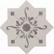 Декор Cevica Becolors Star Dec. Stencil Grey 13.25x13.25