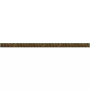 Бордюр Versace Solid Gold black 2.5x60 265062