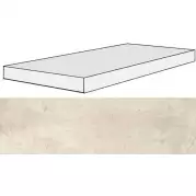 Ступень 739332 Ardoise Ivoire Ang.Gradino Sx 33x120x3 Rex Ceramiche