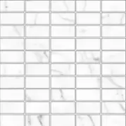 Мозаичный декор Kerranova Black and White White m07 30,7x30,7