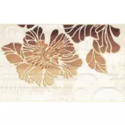 Декор Нефрит Кензо Коричневый цветок-2 25x40