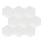 Мозаика 21919 Scale Hexagon Mosaic White 31x38 Equipe