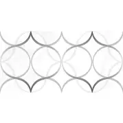 Декор Crystal Resonanse белый 30x60 Laparet