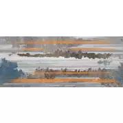 Плитка Golden Tile Osaka Brush Серый 20x50 настенная 522261