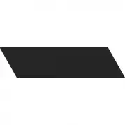 Настенная плитка 23367 Chevron Wall Black Right Matt 5.2x18.6 Equipe