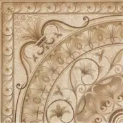 Панно Constanza Roseton Coimbra 4 Oro 60x60 Cristacer
