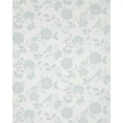 Флизелиновые обои Iliv Henley Bird Garden Print Duckegg