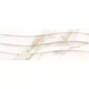 Плитка Ricchetti Ceramiche Marble Boutique Wave Calacatta White Lucido Ret 30x90 настенная 0541583