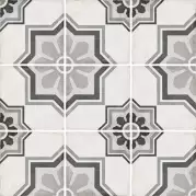 Декор 24413 Art Nouveau Capitol Grey 20x20 Equipe