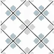 Керамогранит Harmony Tanger Silver Rhomb 12.3x12.3 3356231083