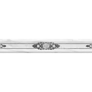 Бордюр Ceradim Clasico Mold 7.5x50 белый KBD3Clasico