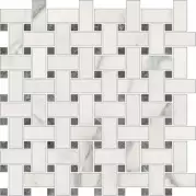 Мозаика Novabell Imperial Michelangelo Trama Apuano Bianco Nat 30x30 IMM008L